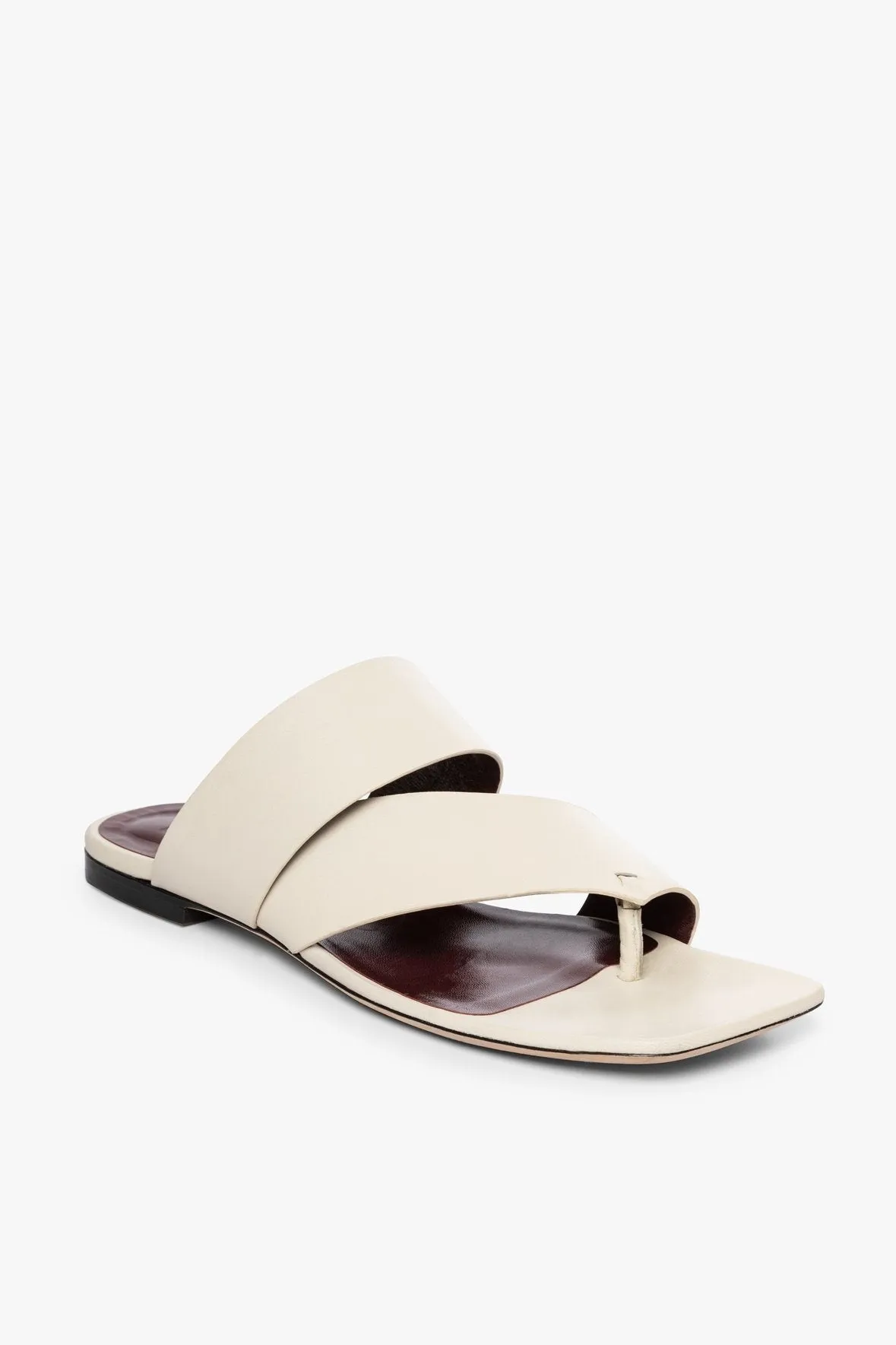 FLY FLAT SANDAL | CREAM