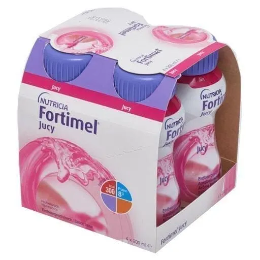 FORTIMEL Jucy balanced diet strawberry flavor