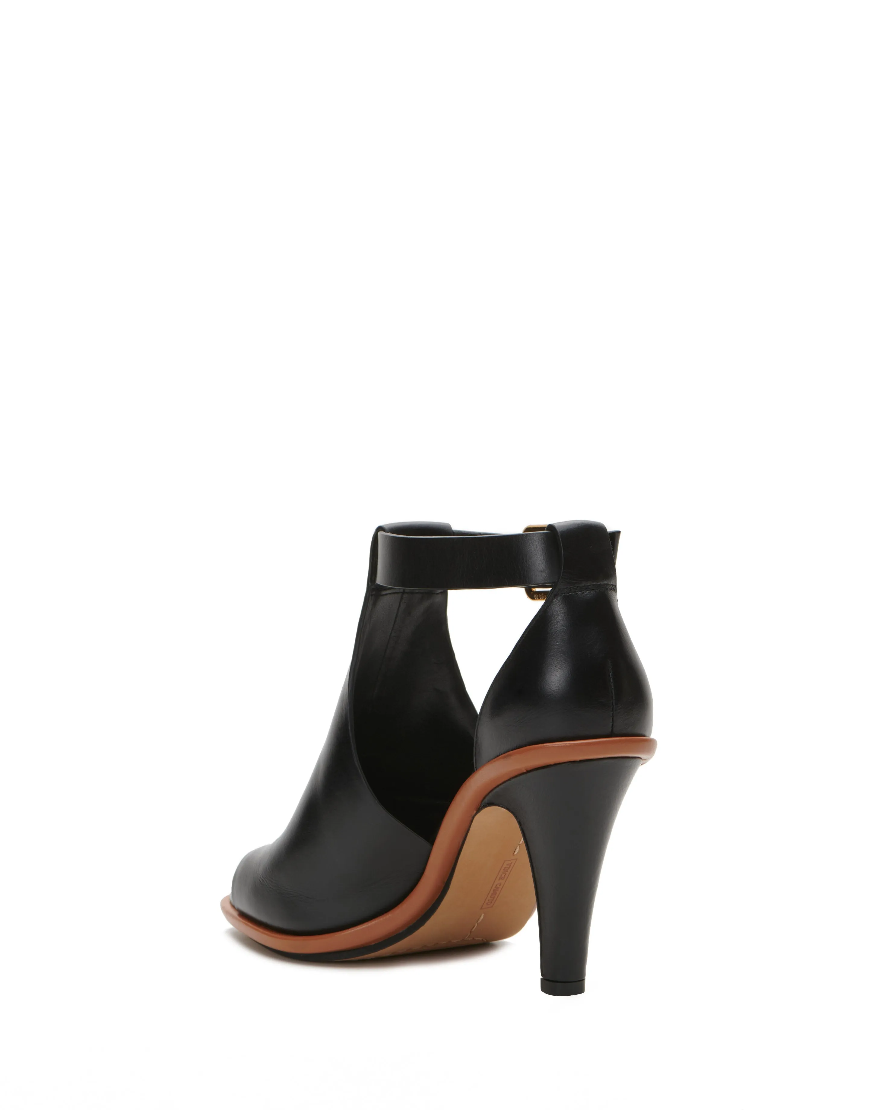 Frasper Peep Toe Shootie - Black