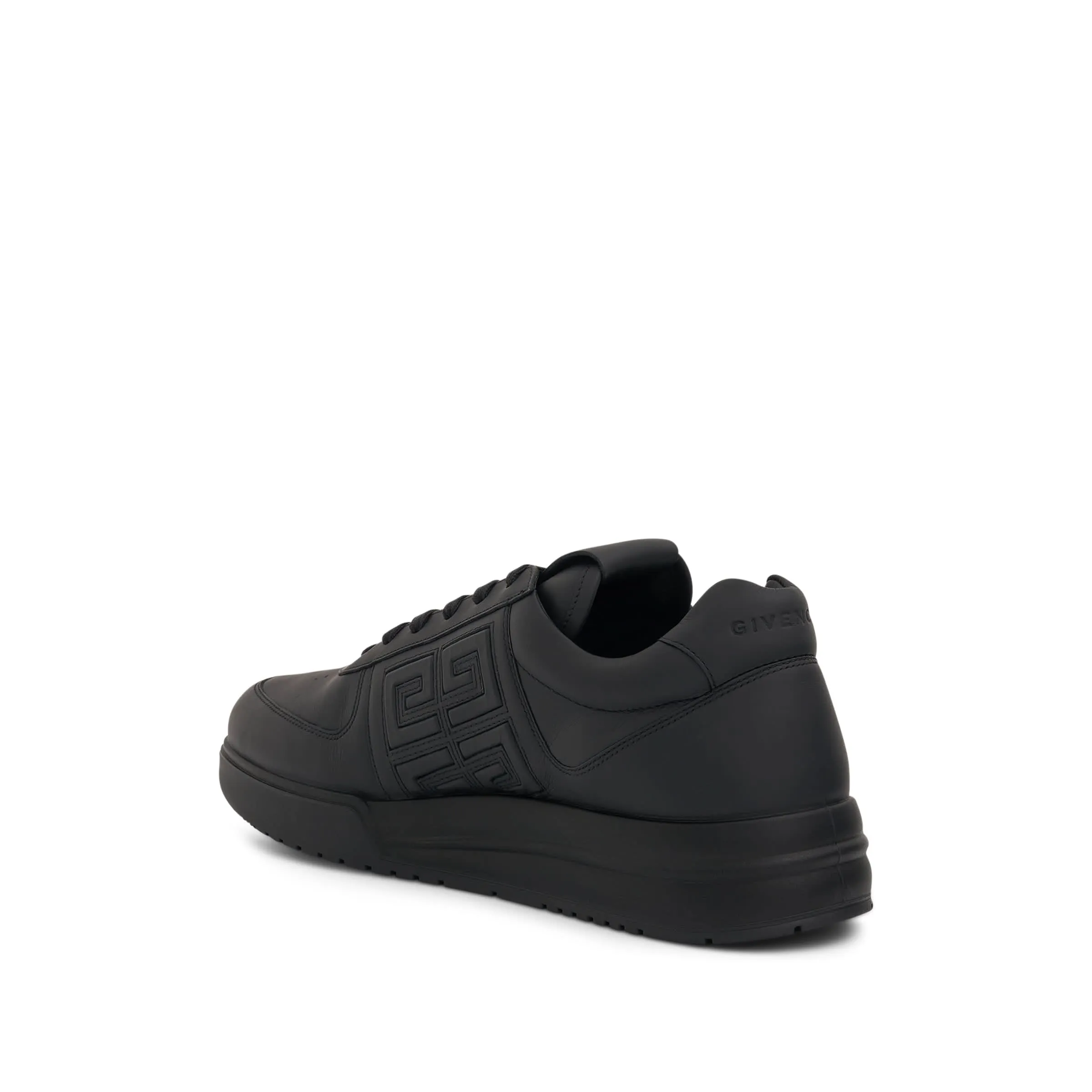 G4 Low Sneakers with 4G Logo in Black