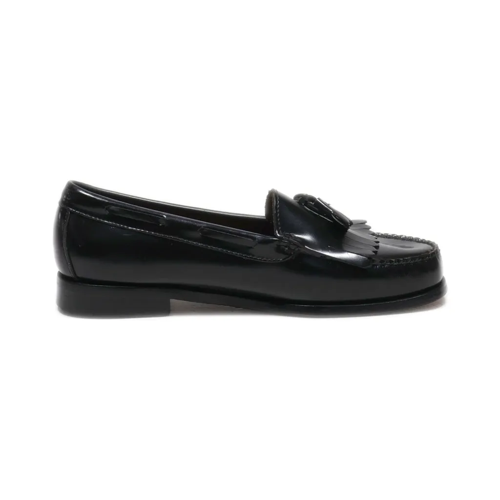 G.H.Bass & Co Moccasins Leather Black Colour For Women