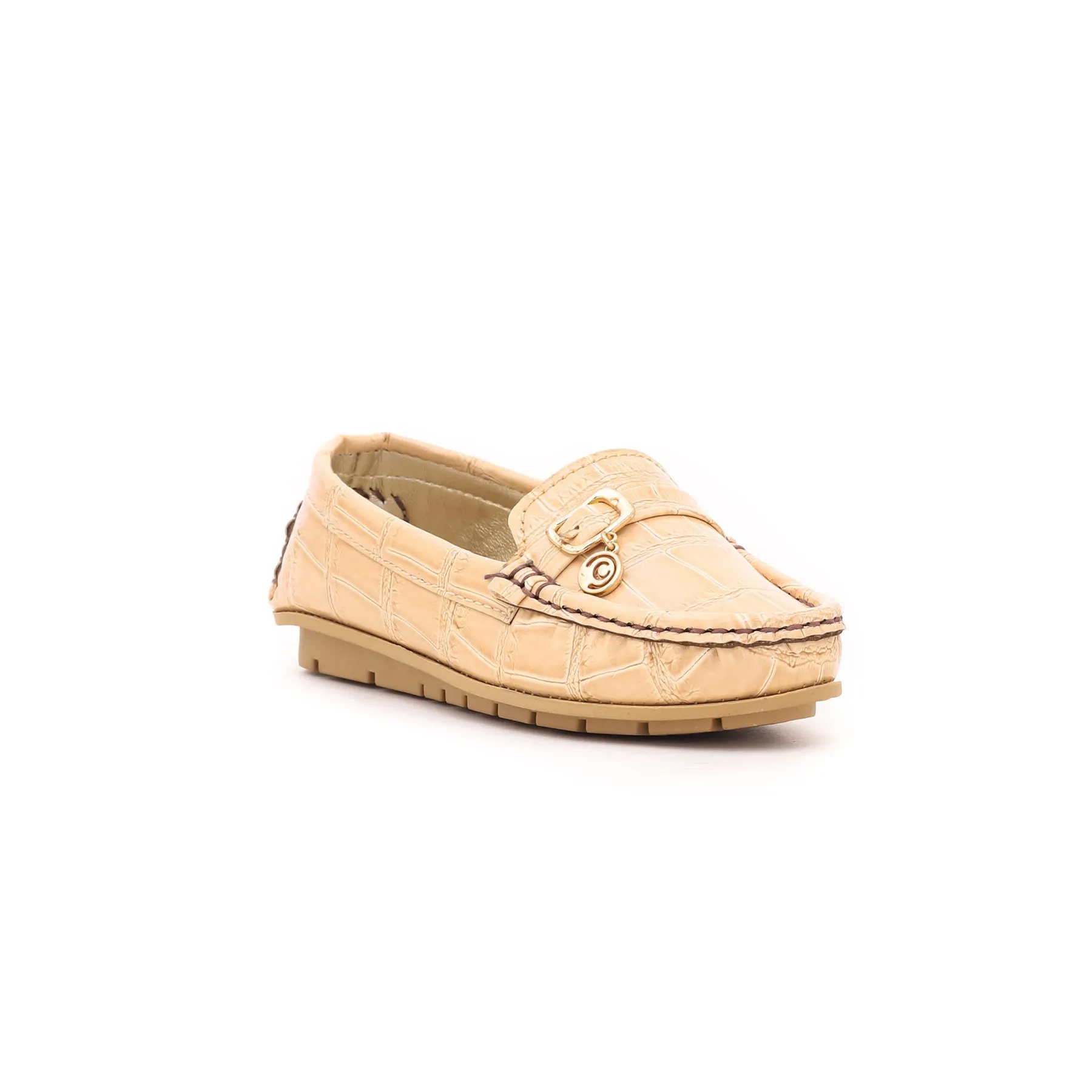 Girls Fawn Formal Moccasin Kd0383