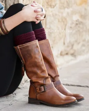 Grace & Lace Cable Knit Boot Cuff