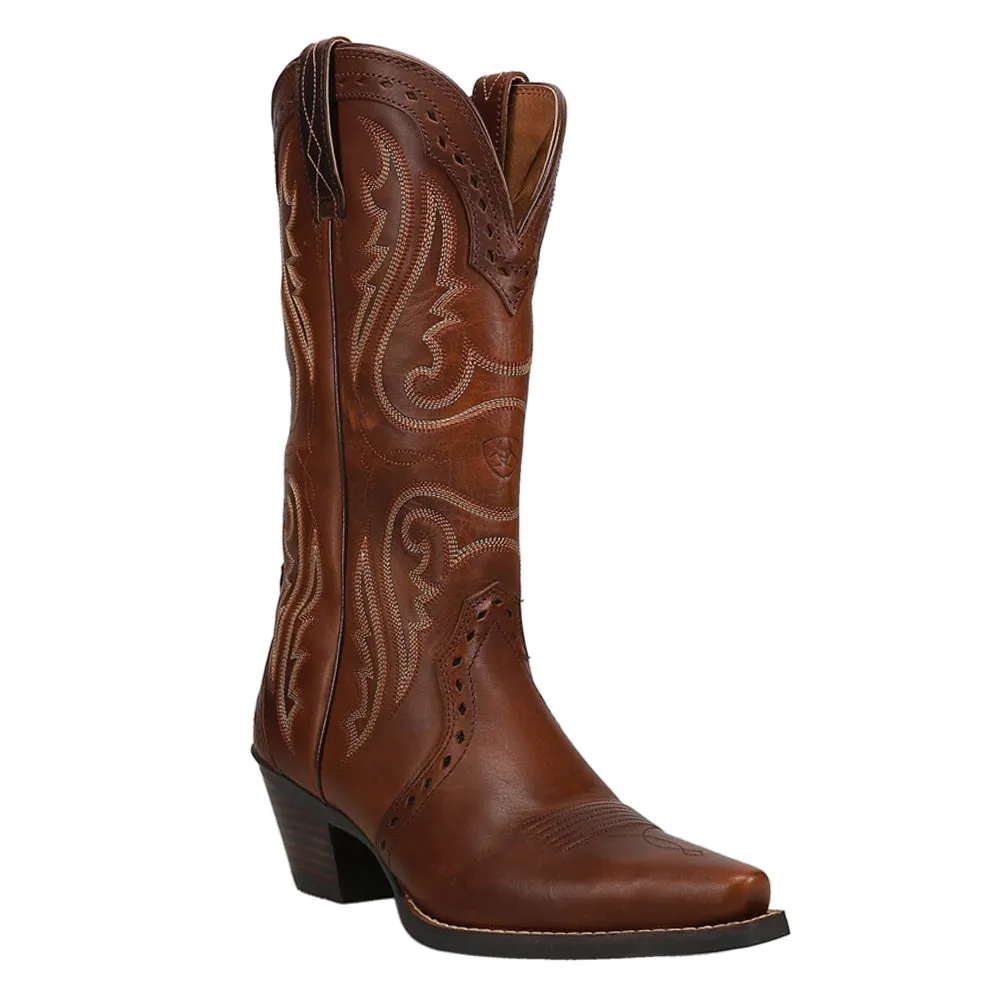 Heritage Embroidery Snip Toe Cowboy Boots