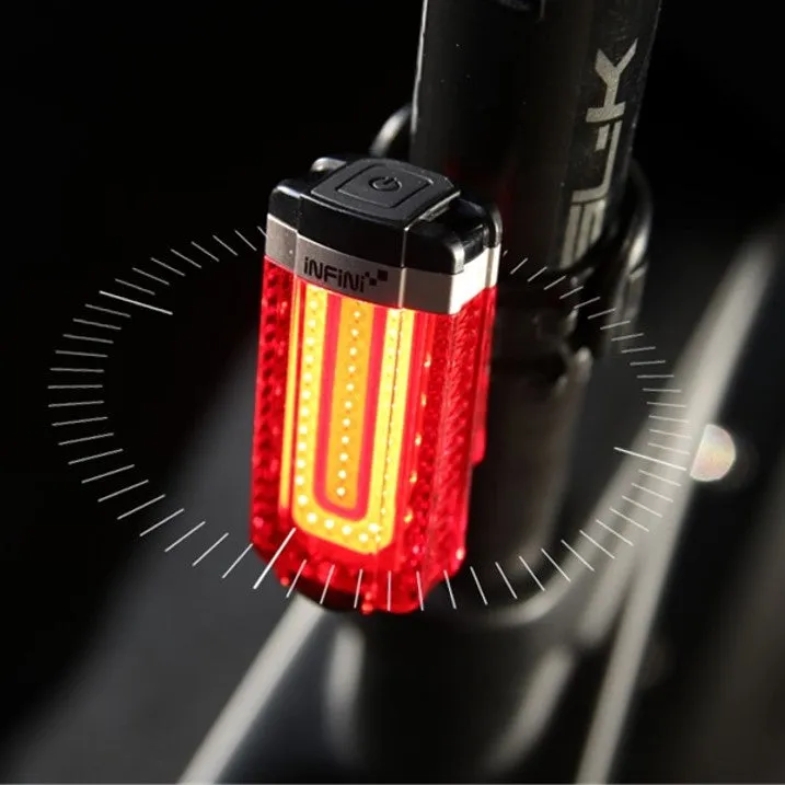 Infini I-280R Tron 50 Lumen USB Rechargeable Rear Light