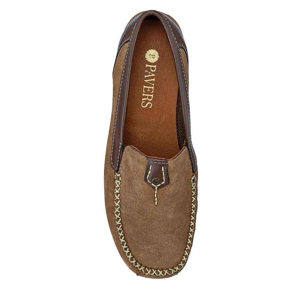 Leather Moccasins  - CONT39003 / 325 242