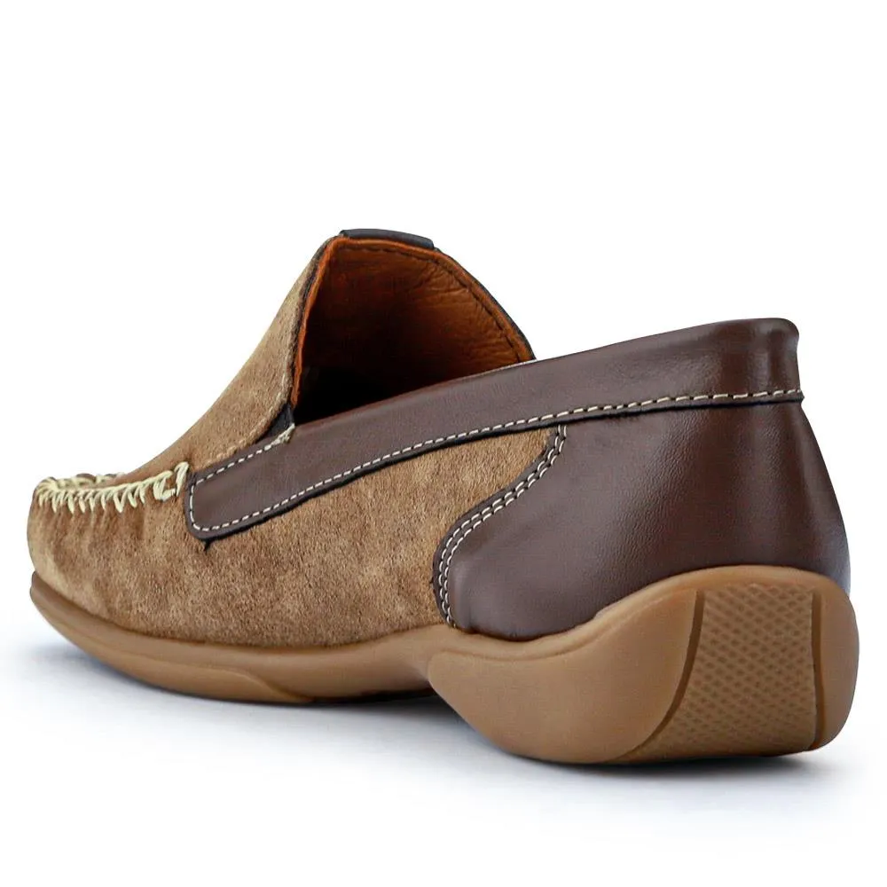 Leather Moccasins  - CONT39003 / 325 242