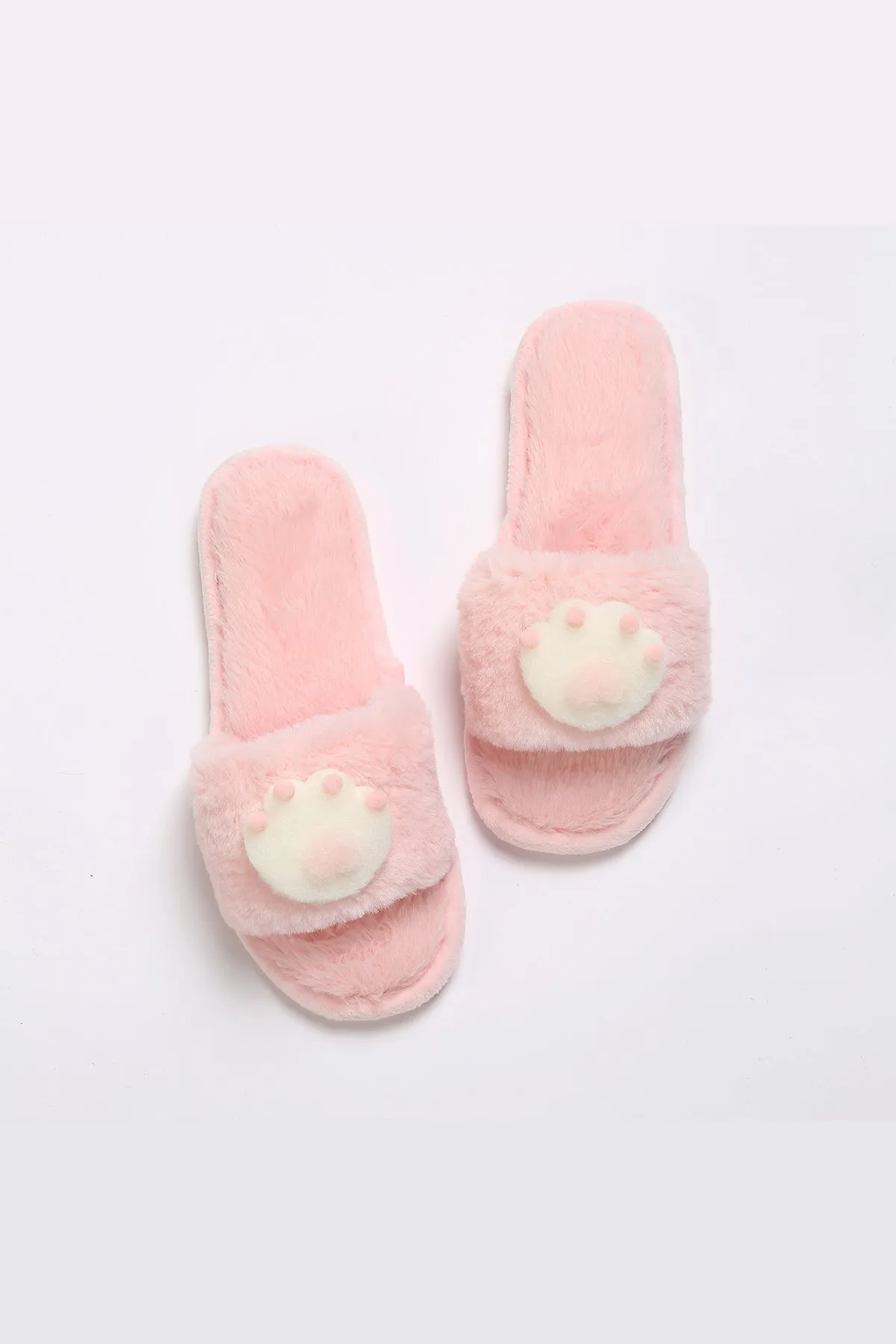 Lykke Home | Pink Paw Slippers