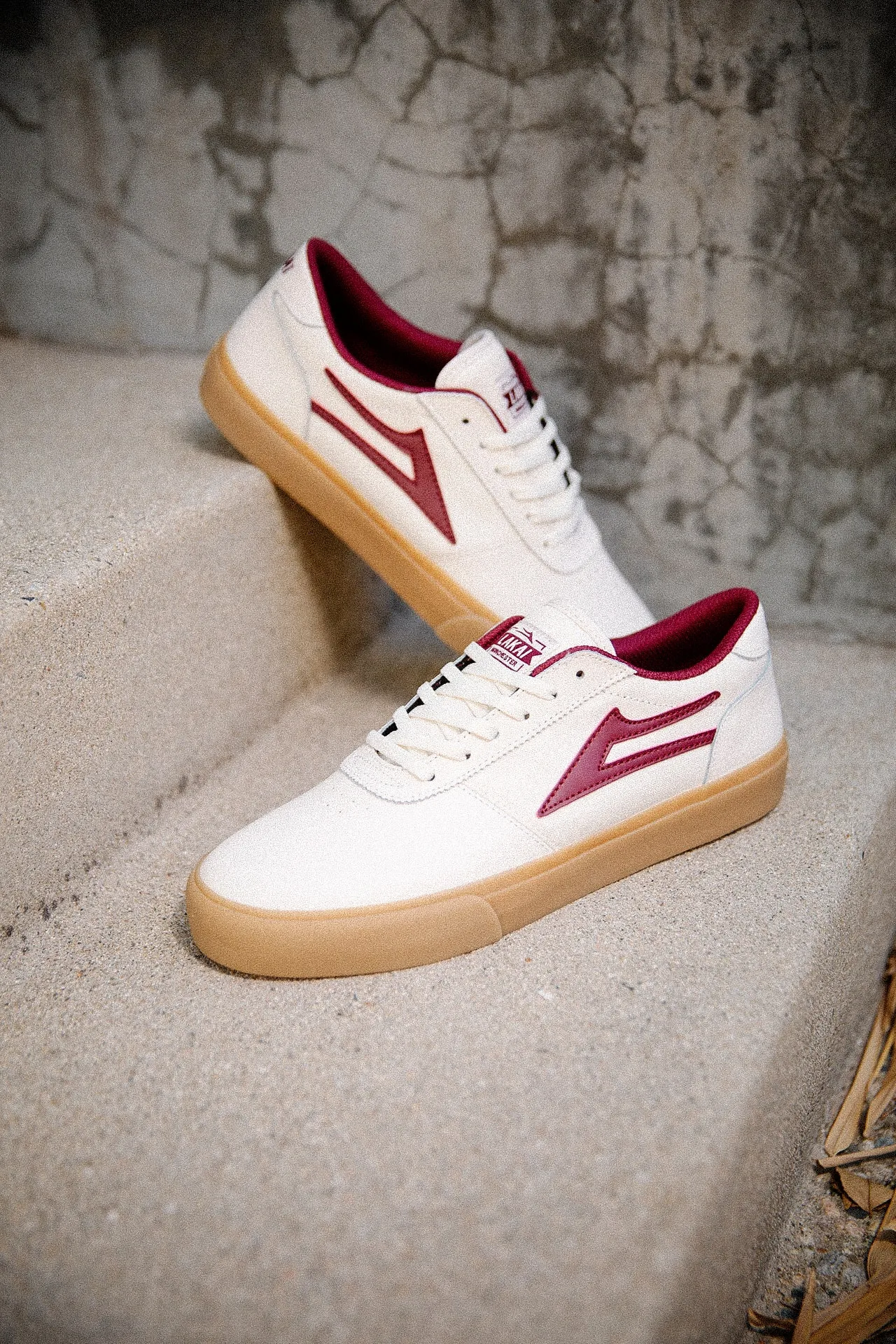 Manchester - Cream/Gum Leather