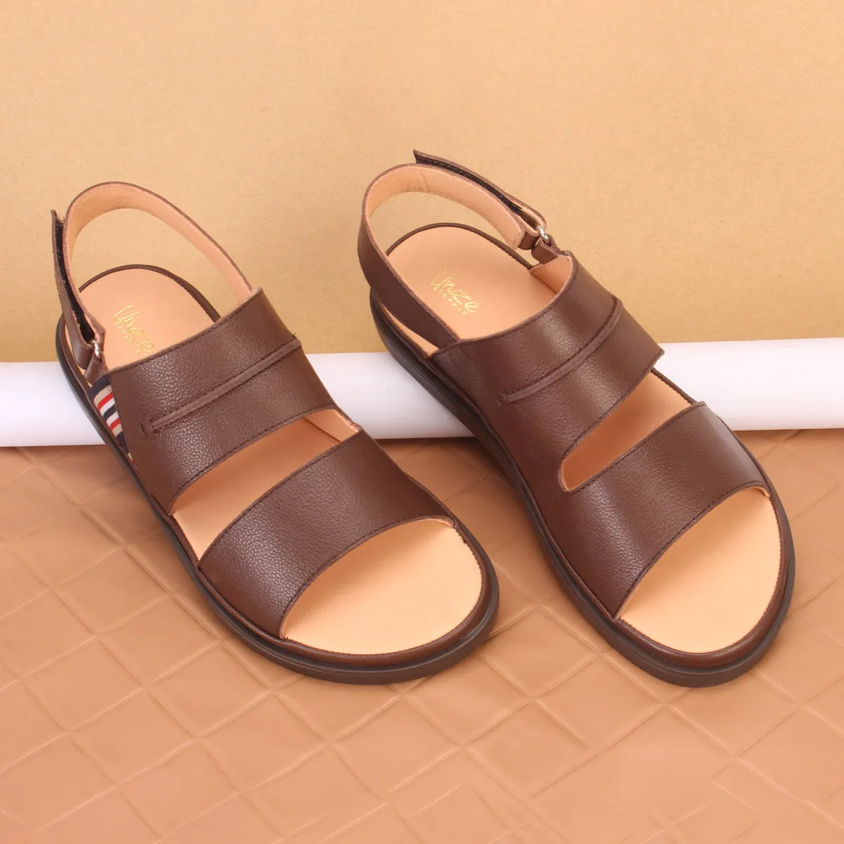 Mens "VIONIK" Leather Casual Sandals