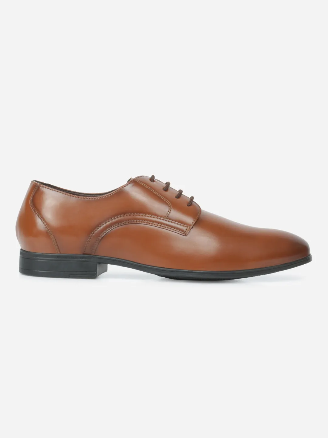 Men's Tan Round Tow Lace up Formal (IX1082)