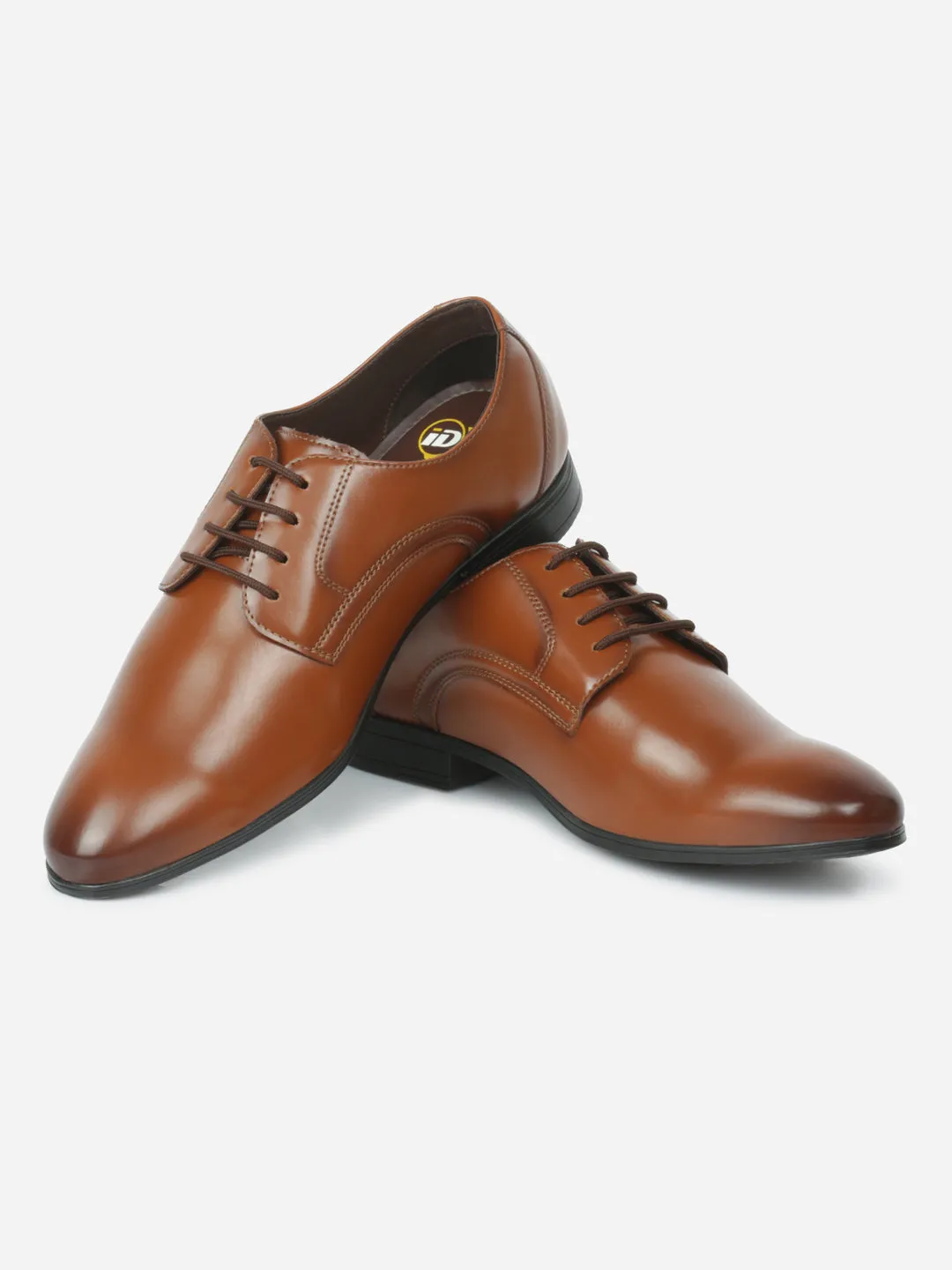 Men's Tan Round Tow Lace up Formal (IX1082)