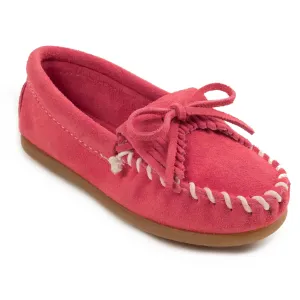 Minnetonka Kilty Hardsole Suede - Children's Moccasin