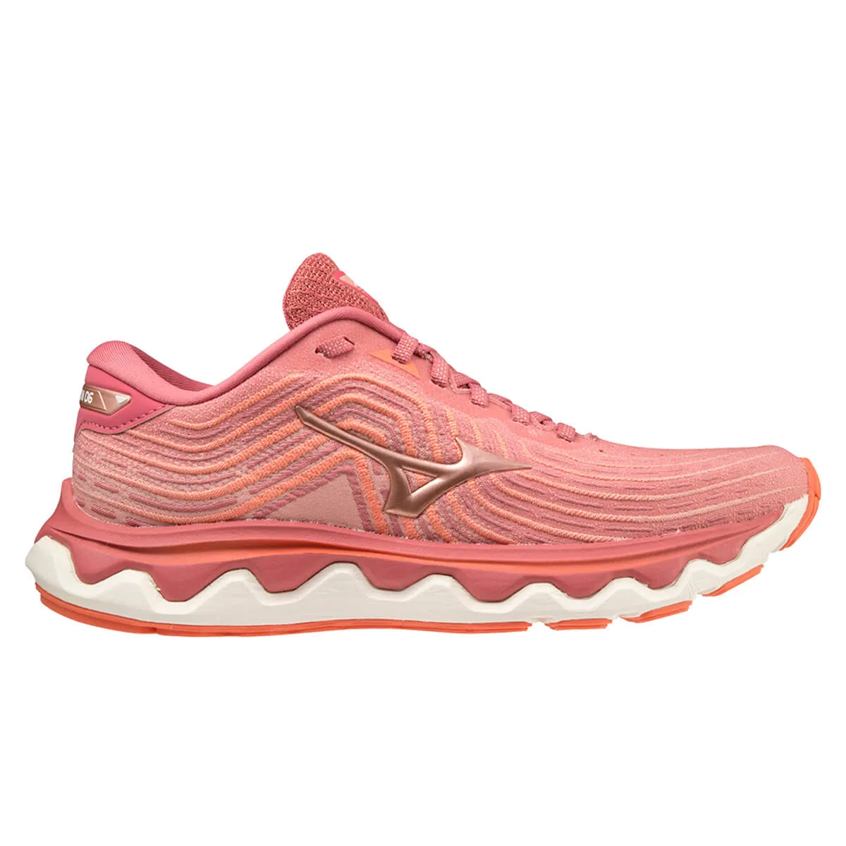 Mizuno Wave Horizon 6 Womens | Garnetr/rcopper/persimmo