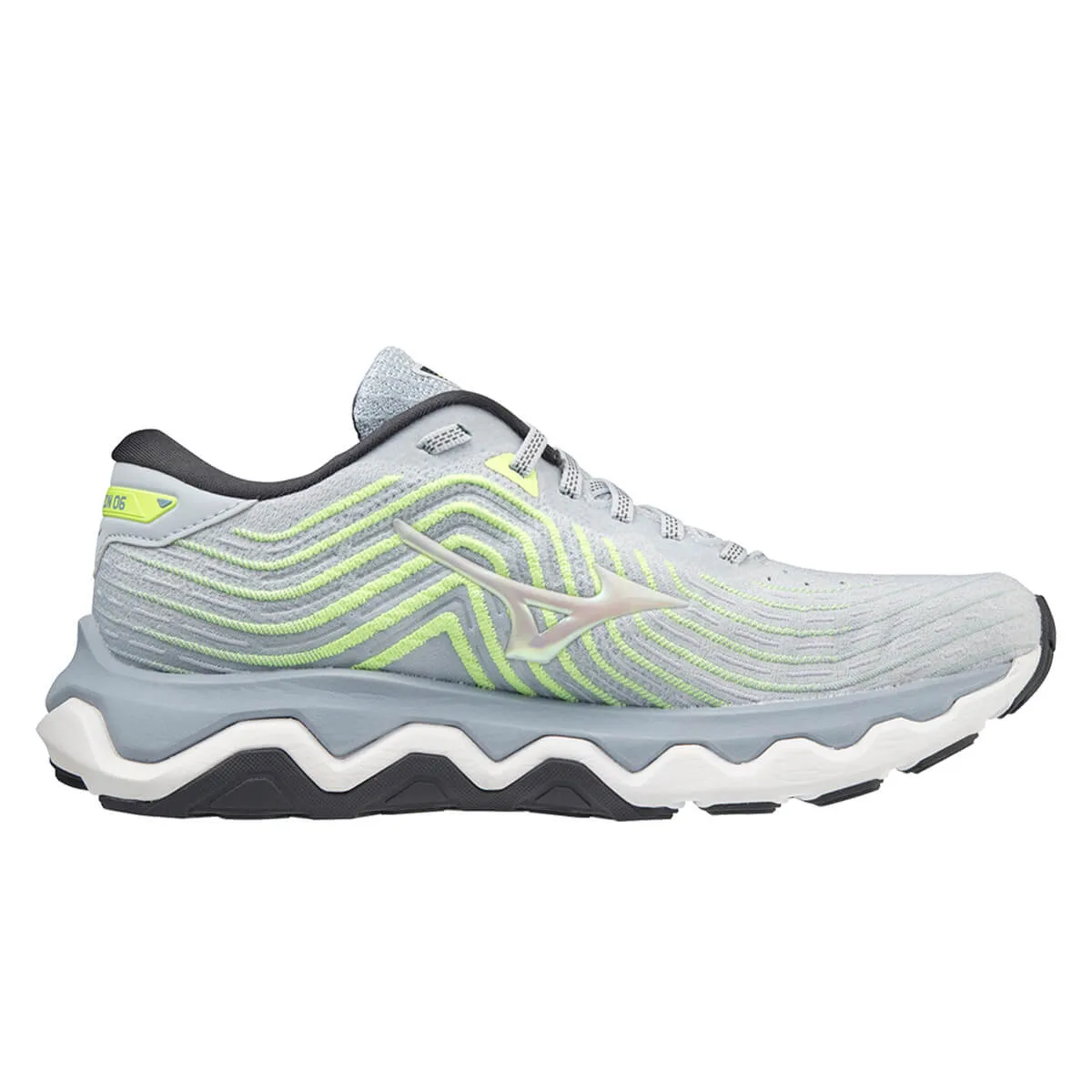 Mizuno Wave Horizon 6 Womens | Heather/wht/neolime