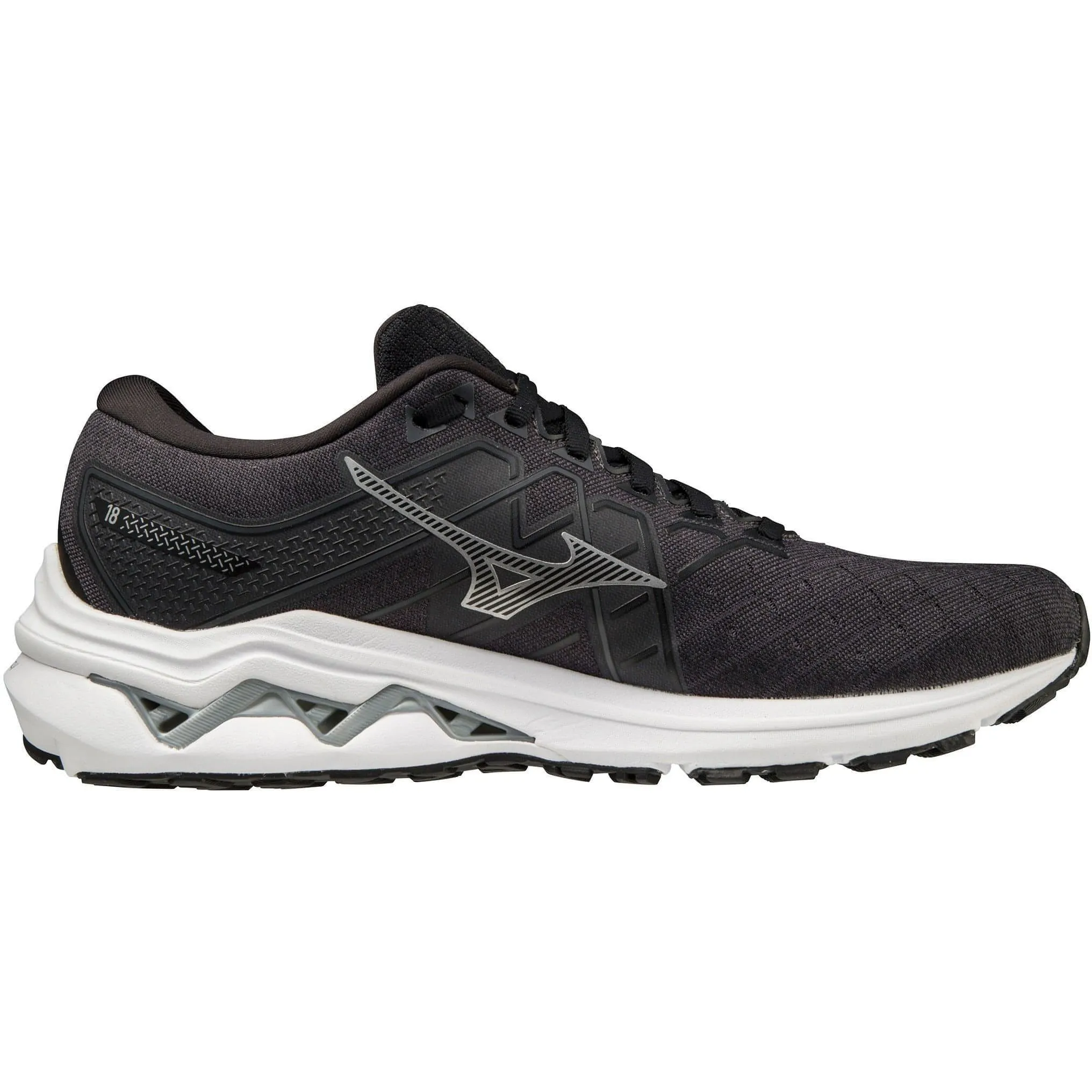 Mizuno Wave Inspire 18 Mens Running Shoes - Black