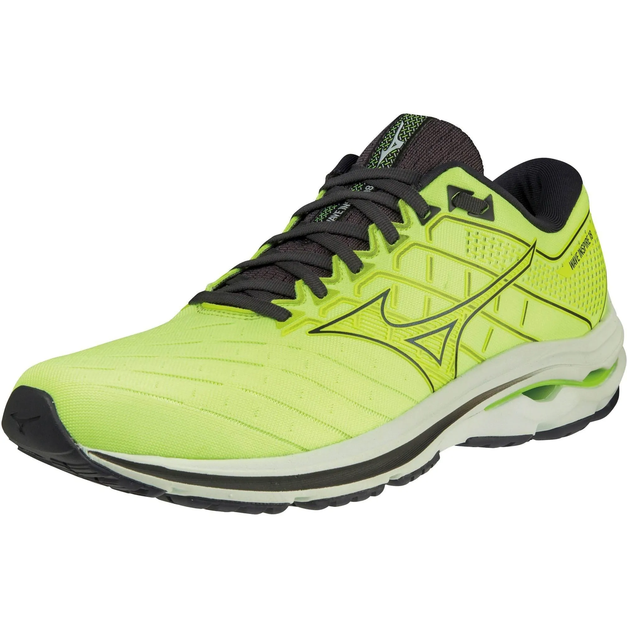 Mizuno Wave Inspire 18 Mens Running Shoes - Yellow