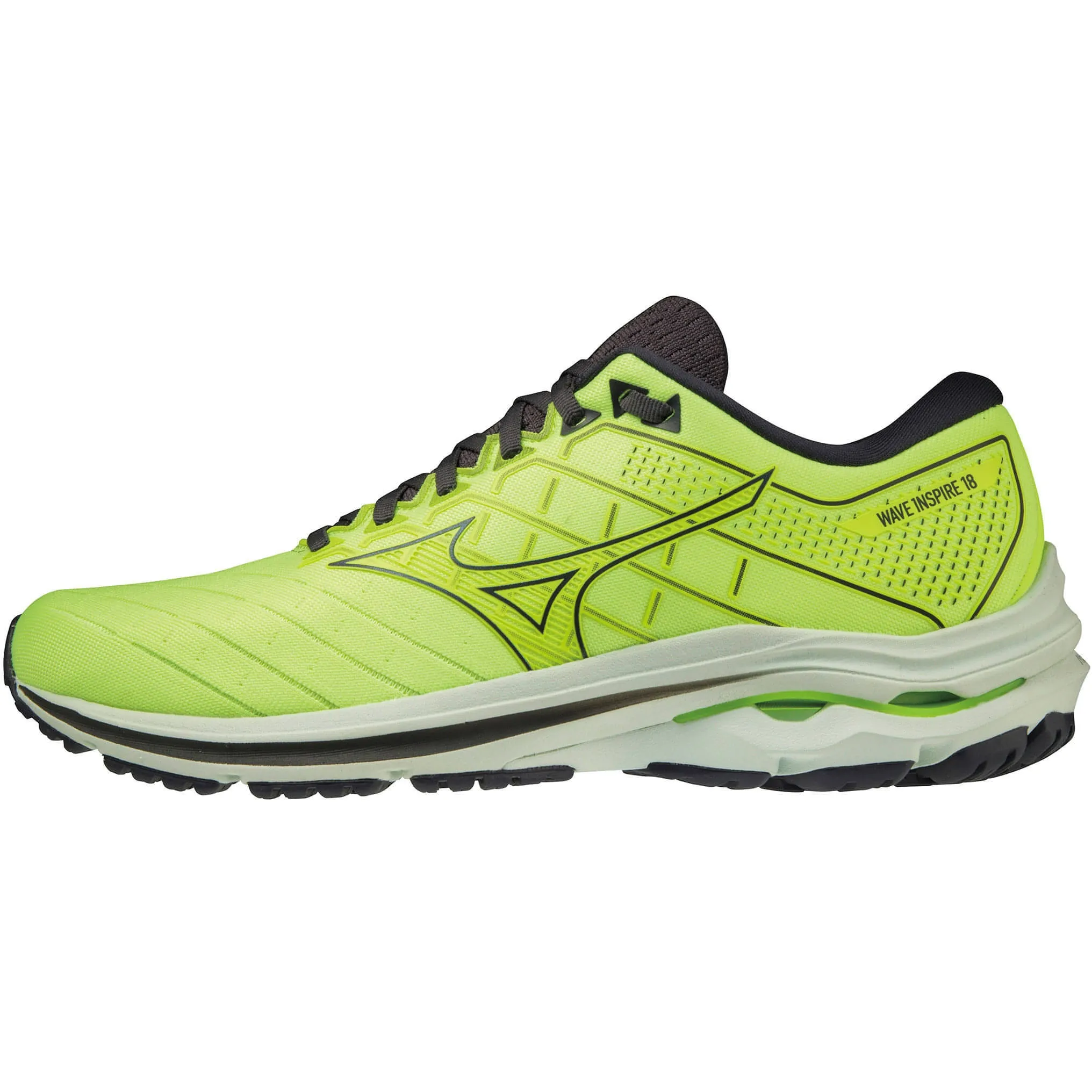 Mizuno Wave Inspire 18 Mens Running Shoes - Yellow