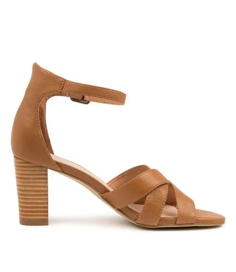 Mollini Gest Mo Natural Heel - Dark Tan