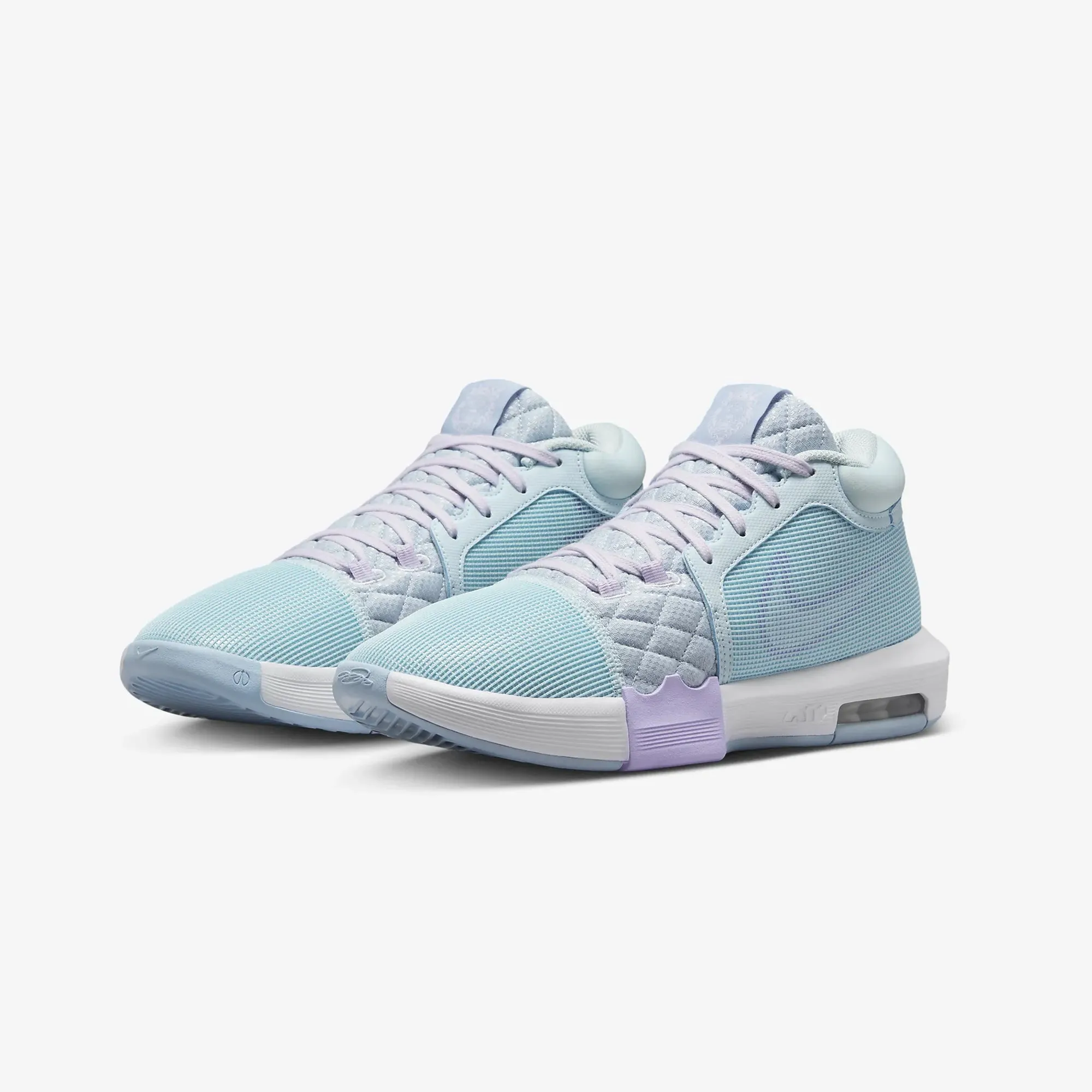 Nike | LEBRON WITNESS 8 EP  { GLACIER BLUE/WHITE-LT ARMORY BLUE