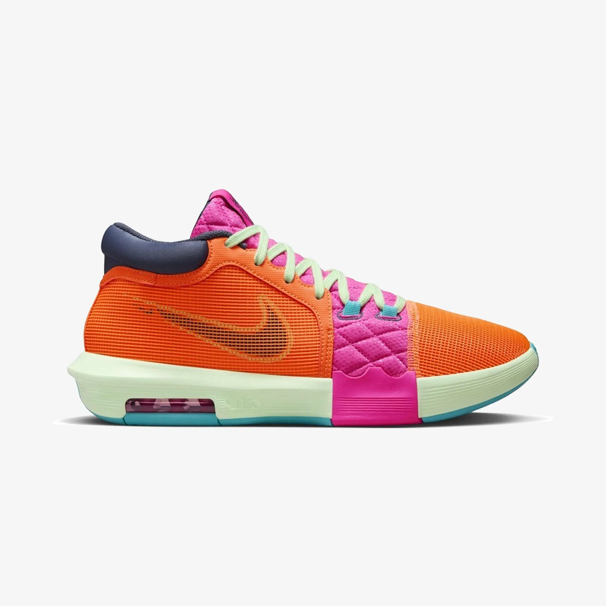 Nike | LEBRON WITNESS 8 EP  { TOTAL ORANGE/THUNDER BLUE-LASER FUCHSIA