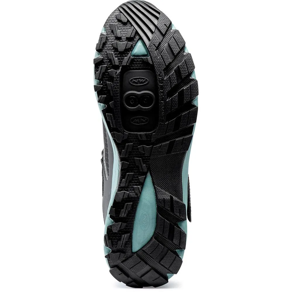 Northwave Escape EVO Shoes - Black/Colorado Green