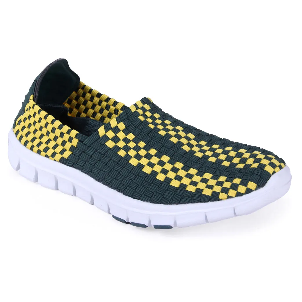 Oregon Ducks Woven Colors Comfy Slip On Shoes