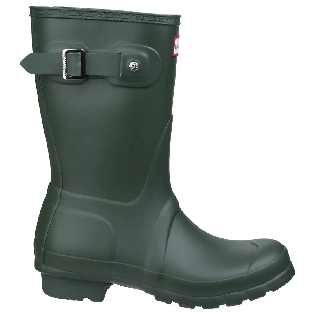 Original Short Wellington Boots Hunter Green by Hunter