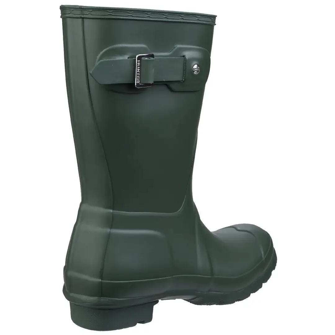 Original Short Wellington Boots Hunter Green by Hunter