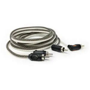 Overstock - iConnects Pro Series 18ft/5.5-Meter 2-channel Balanced RCA Cable Interconnects