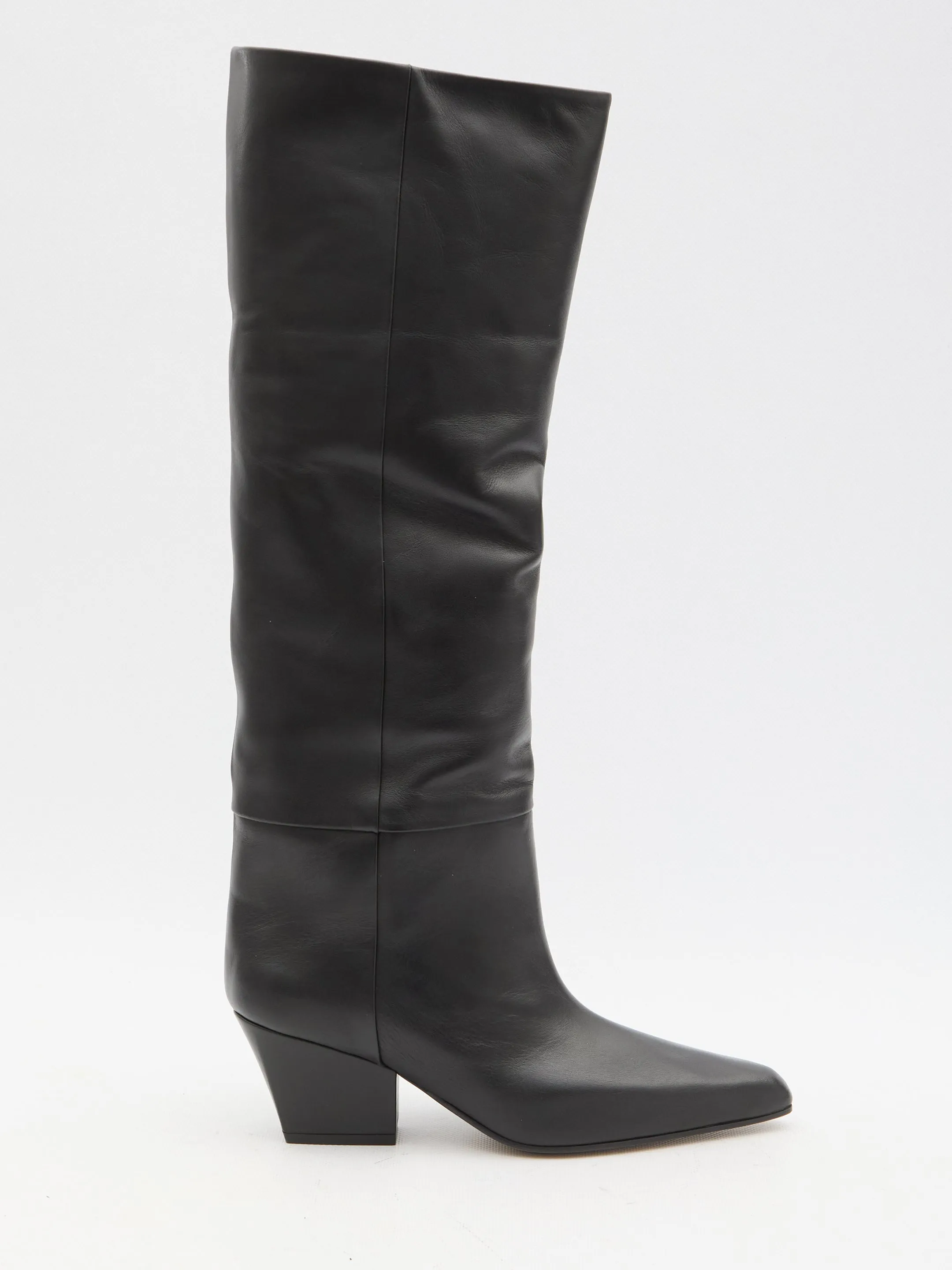 Paris Texas Jane Knee-High Leather Boots