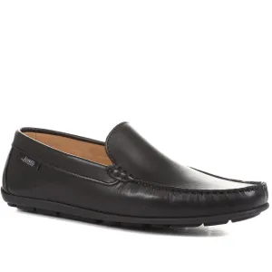 Pearce Slip-On Leather Moccasins - PEARCE / 322 025