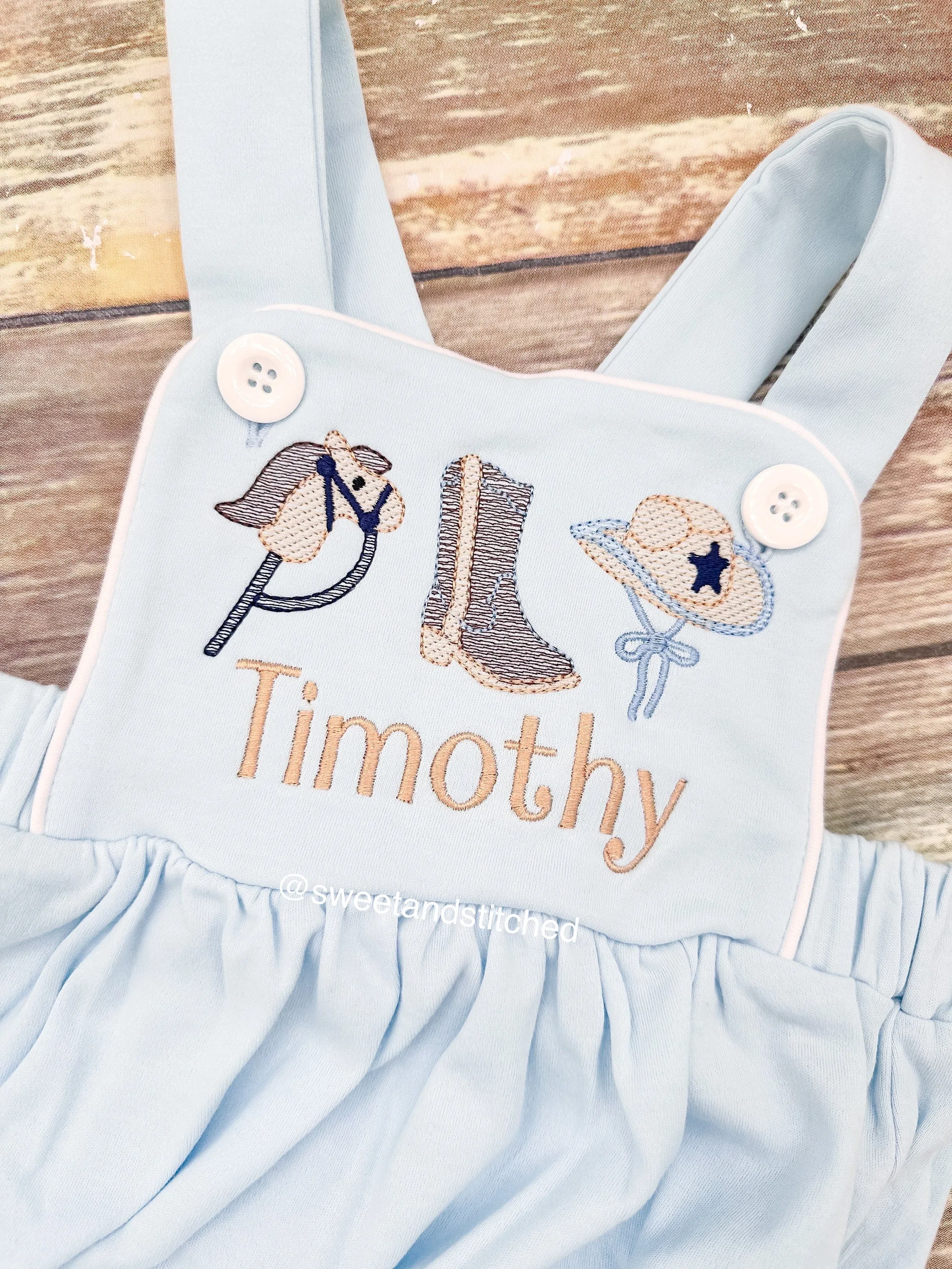 Personalized Boys cowboy outfit, boys rodeo outfit, cowboy first birthday outfit, rodeo themed cake smash