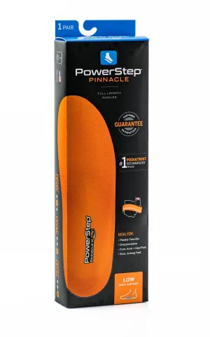 Powerstep® Pinnacle Low Arch Supporting Insoles