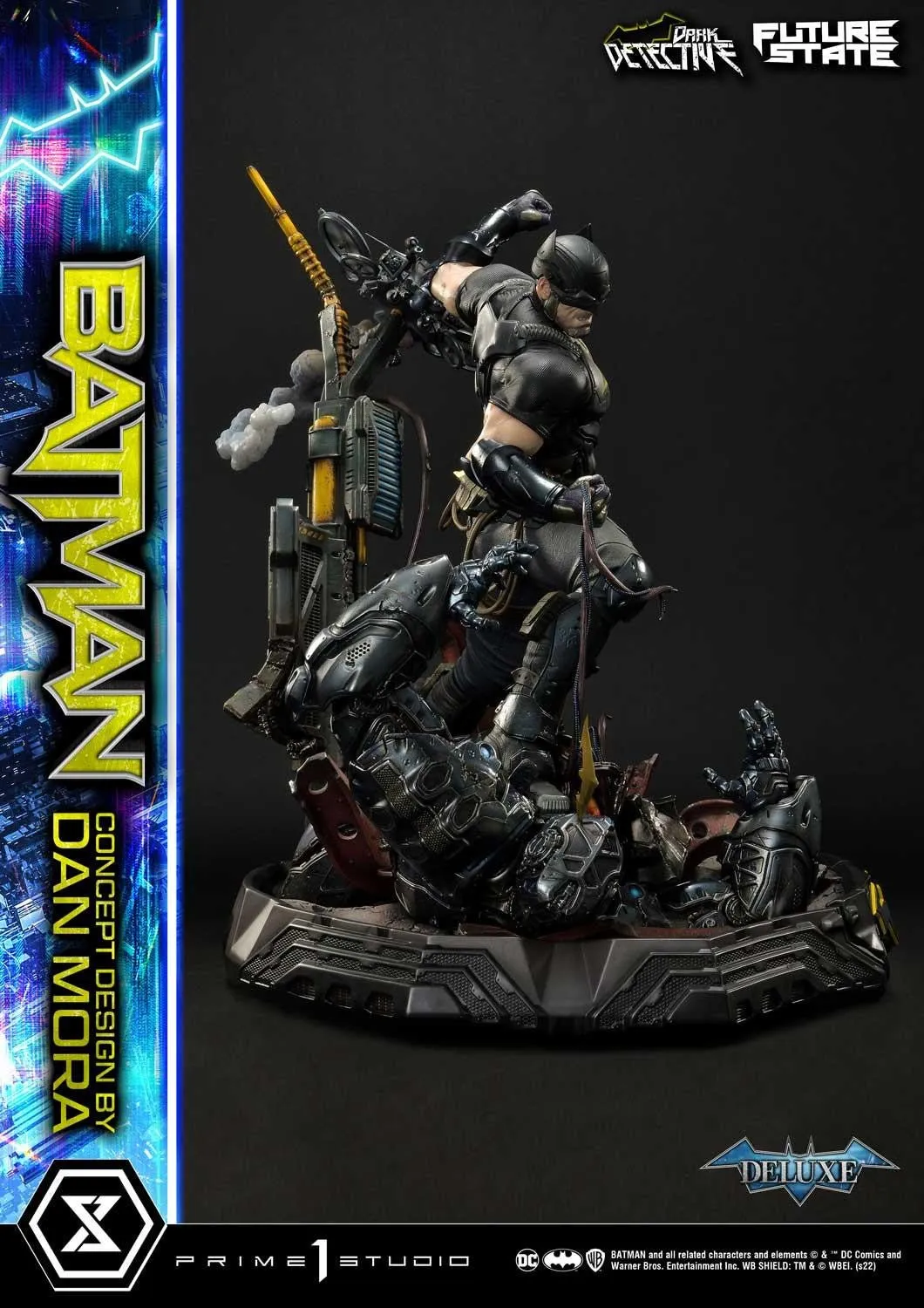 PRE-ORDER: Prime 1 Studio Ultimate Premium Masterline DC Future State Batman Dark Detective DX Bonus Version 1/4 Scale Statue