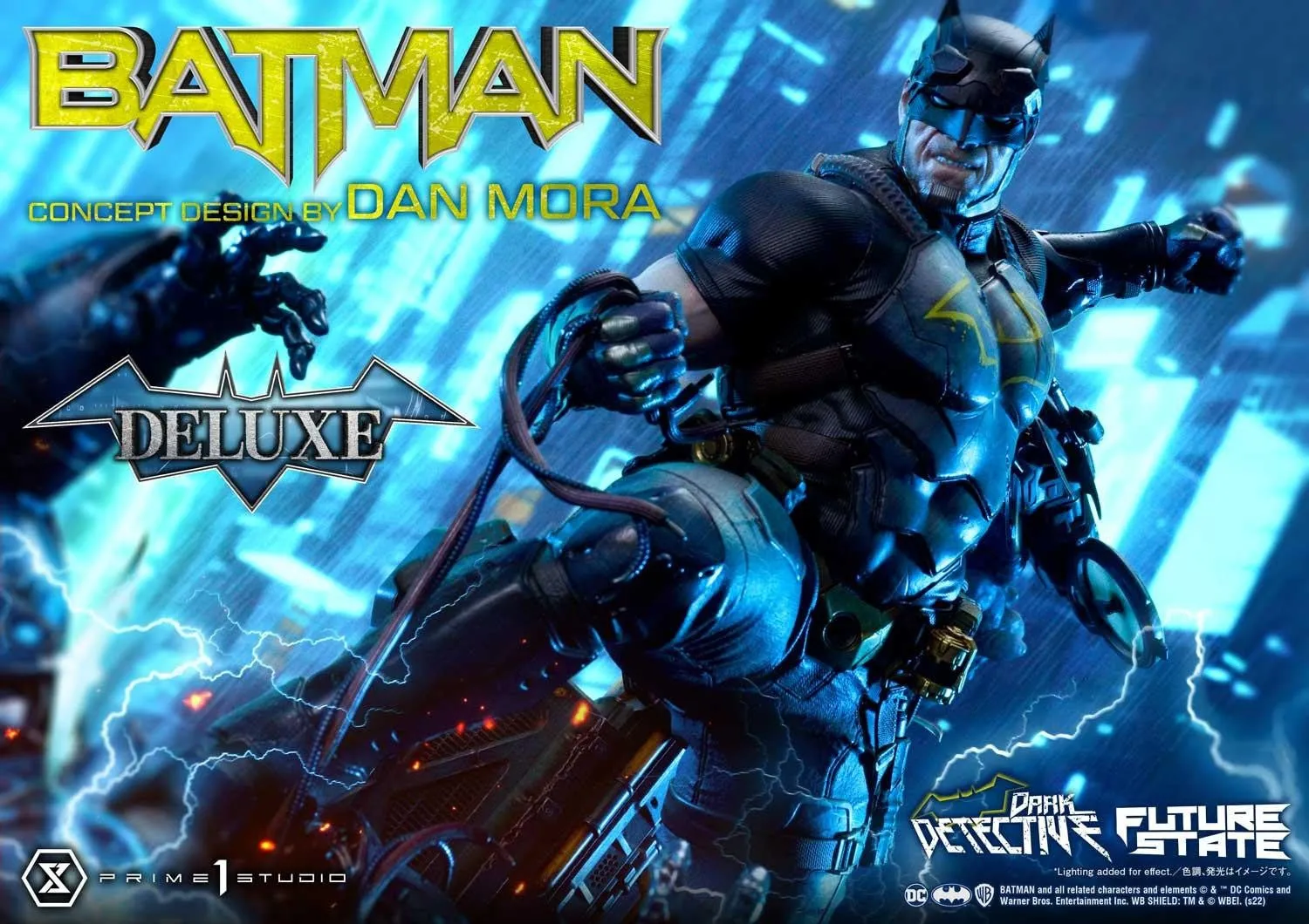 PRE-ORDER: Prime 1 Studio Ultimate Premium Masterline DC Future State Batman Dark Detective DX Bonus Version 1/4 Scale Statue