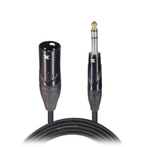 ProX XC-SXM15 15 Ft.  Balanced 1/4" TRS to XLR-M