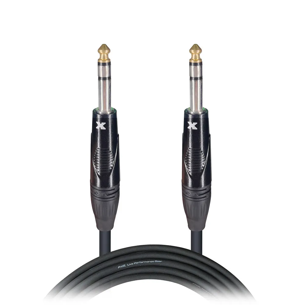 ProX XC-TRS05 5 Ft. Balanced 1/4" TRS-M to TRS-M High Performance Audio Cable