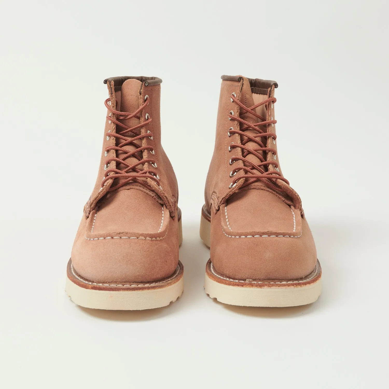 Red Wing 8208 6" Moc Toe Boots - Dusty Rose