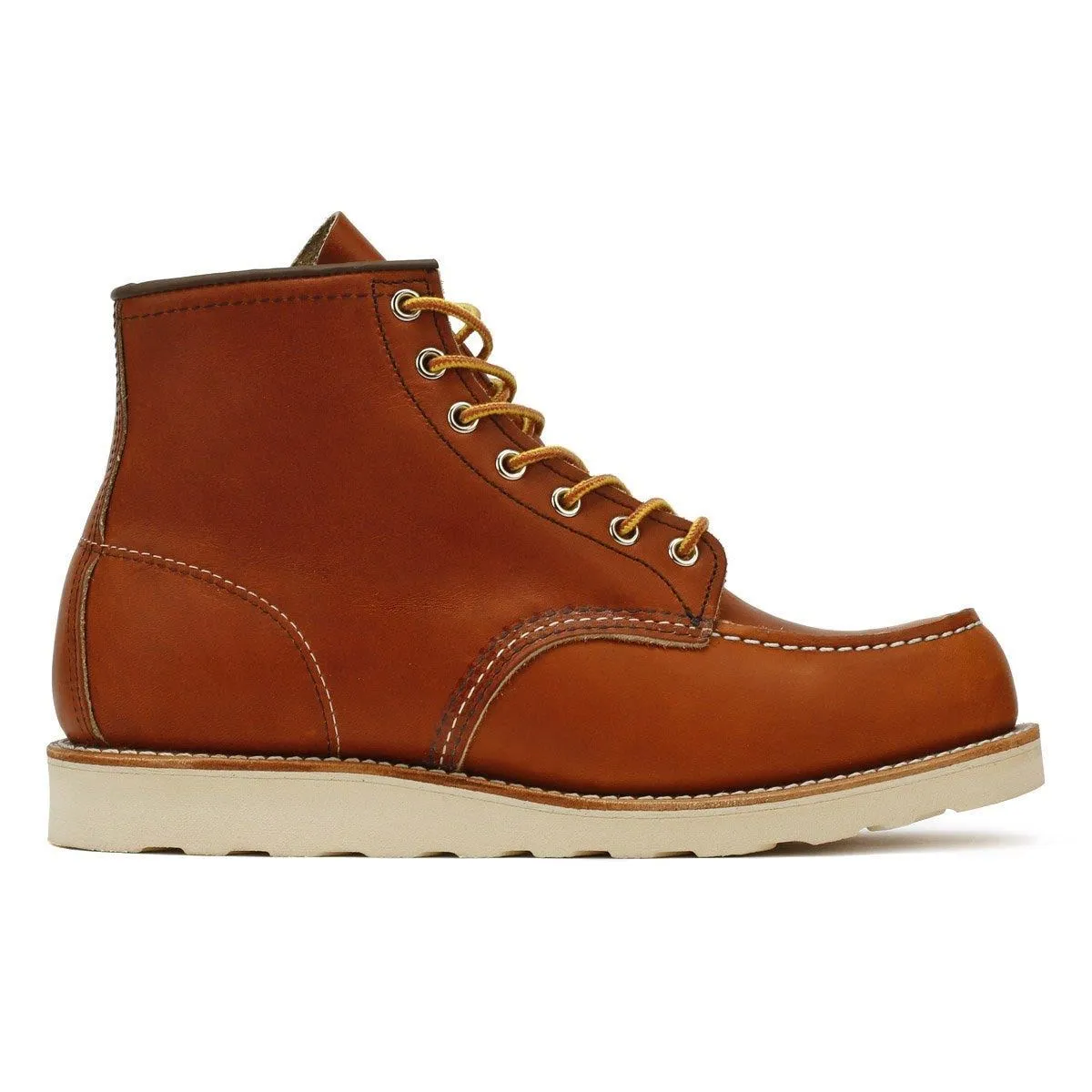 Red Wing Shoes Heritage Work 6 Inch Moc Toe Oro Legacy Men's Tan Boots