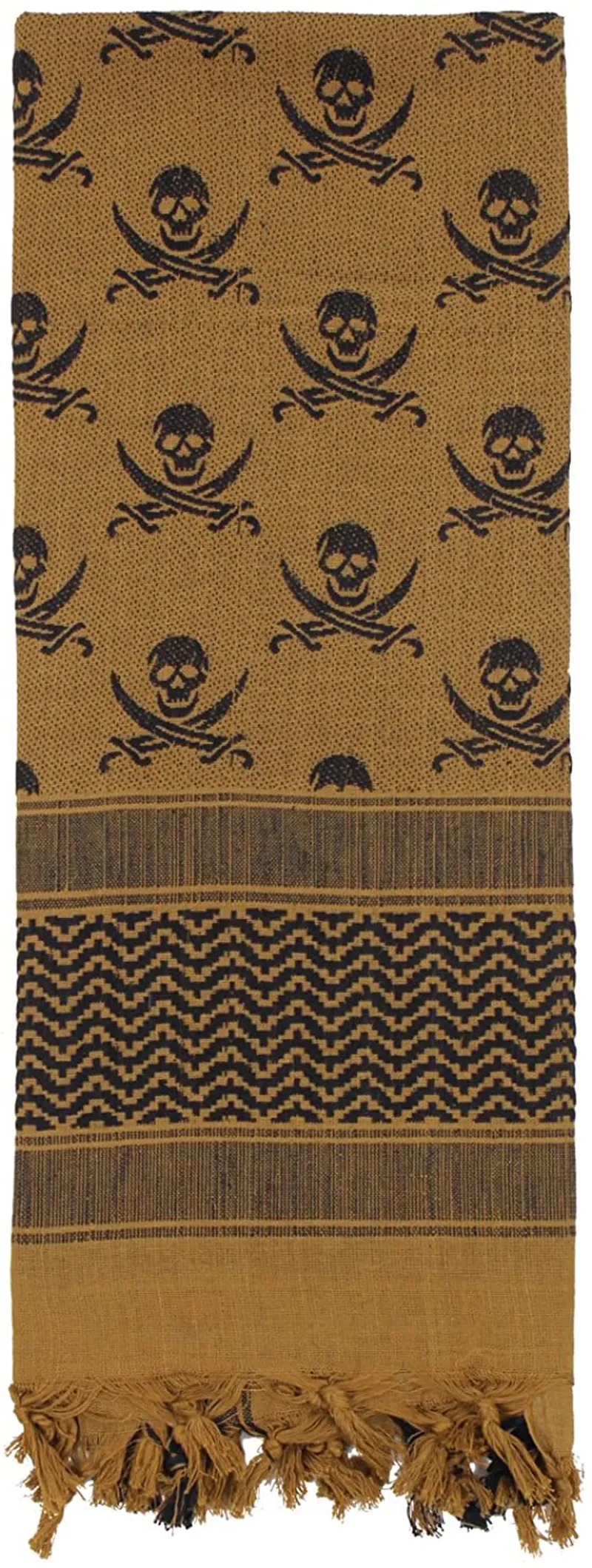 Rothco Skulls Shemagh Tactical Desert Scarf