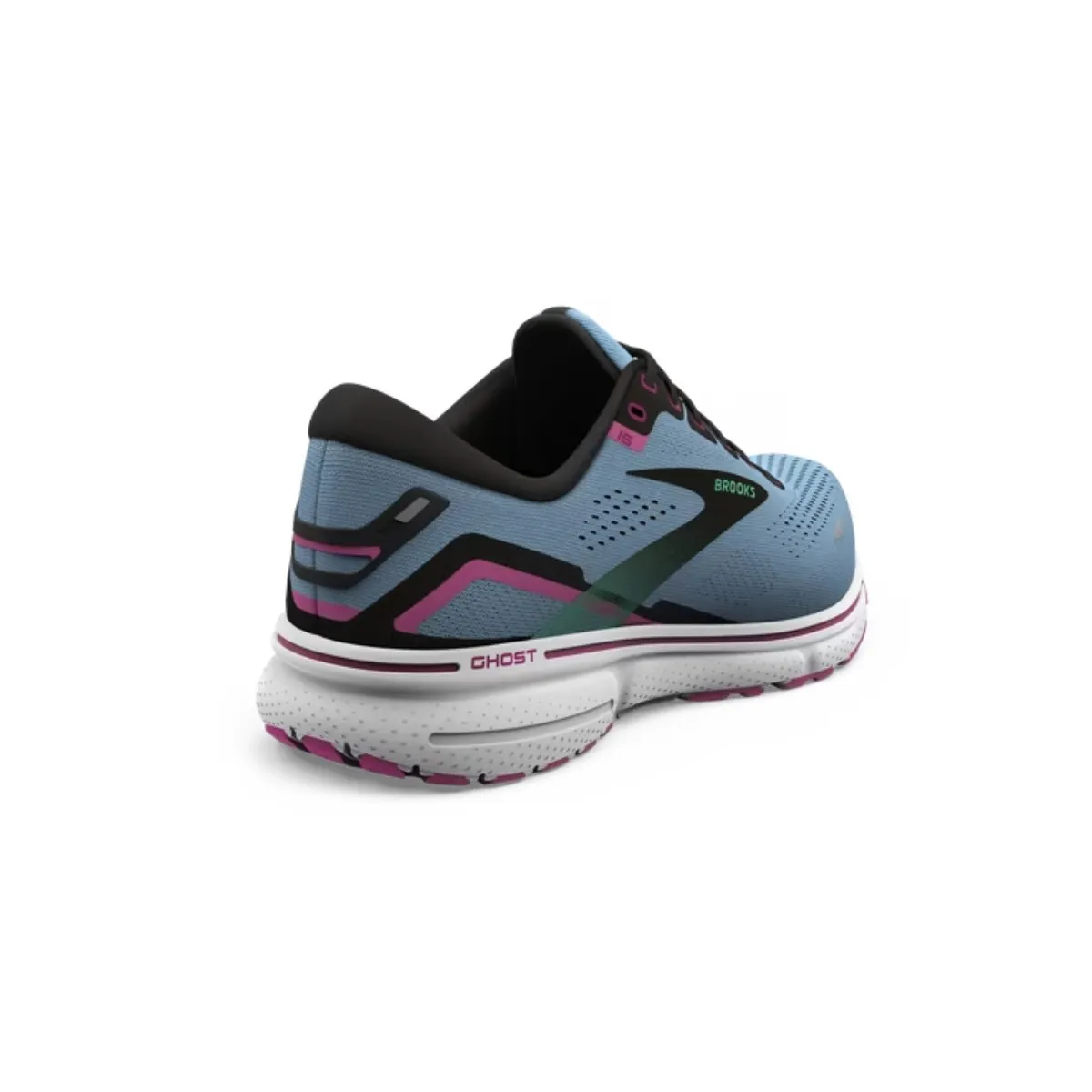 Shoes Brooks Ghost 15 Blue Black Pink  Woman