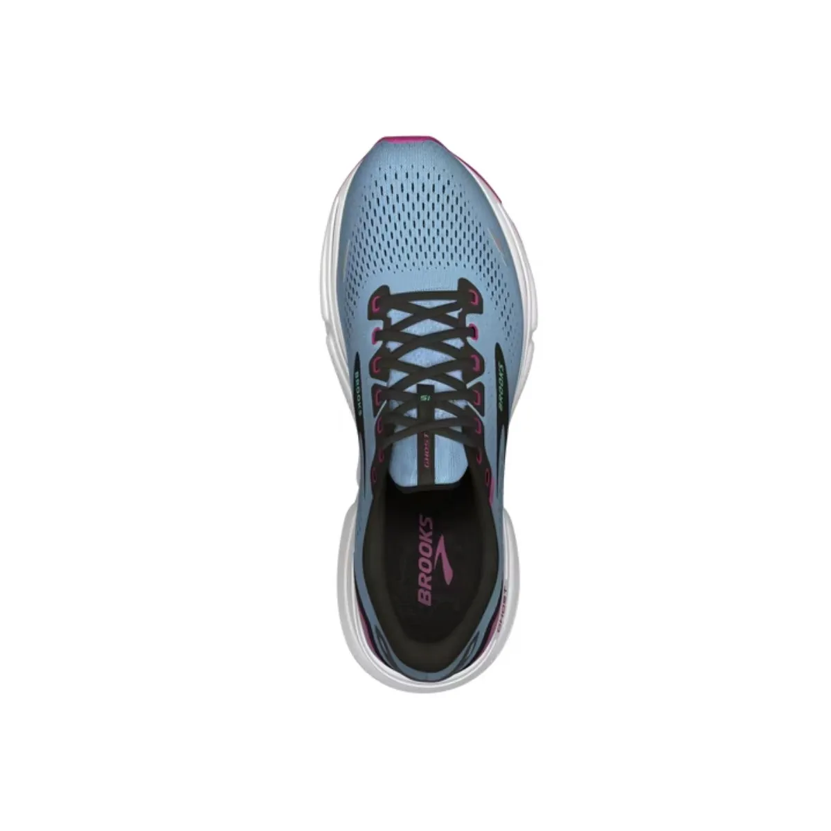 Shoes Brooks Ghost 15 Blue Black Pink  Woman