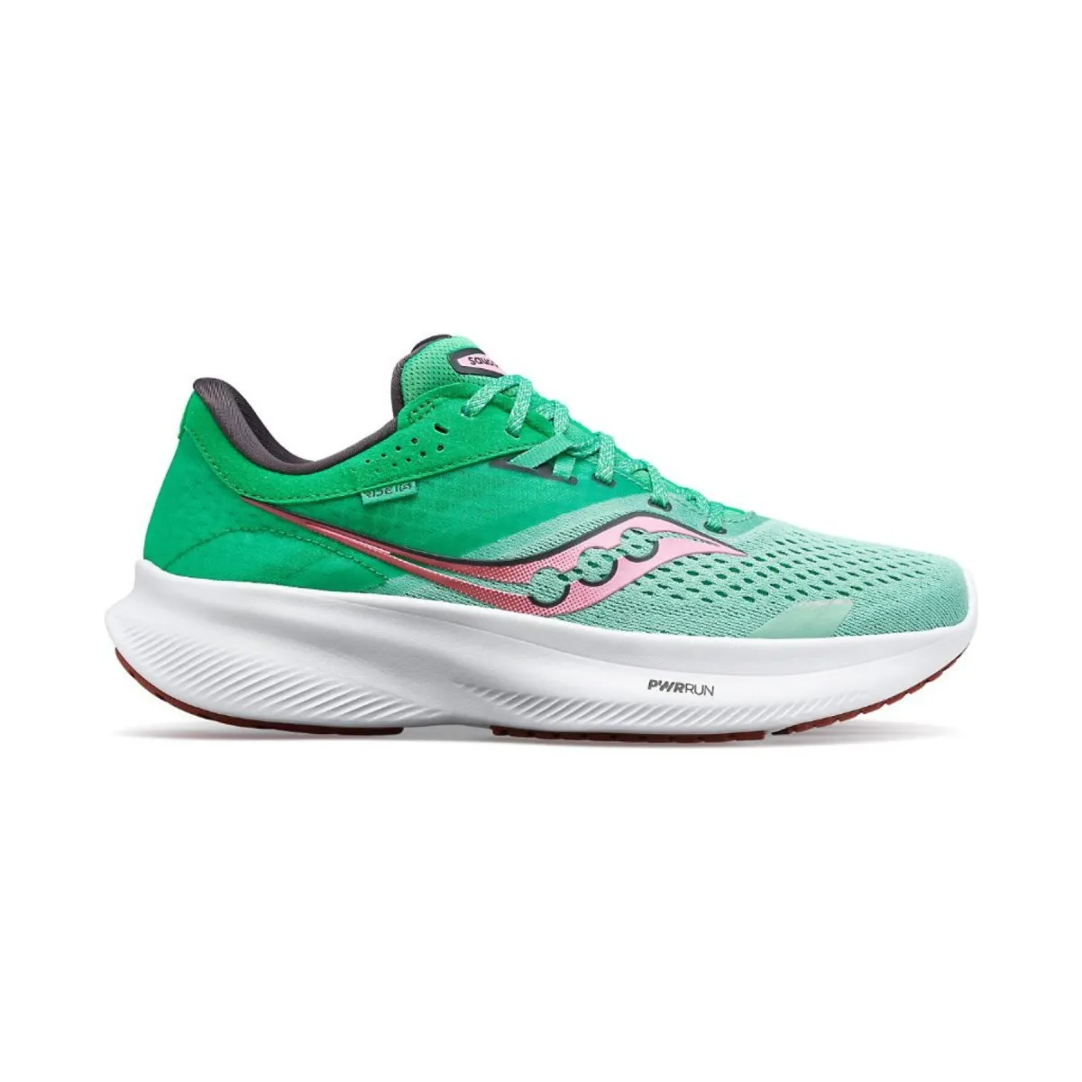 Shoes Saucony Ride 16 Green Pink  Women