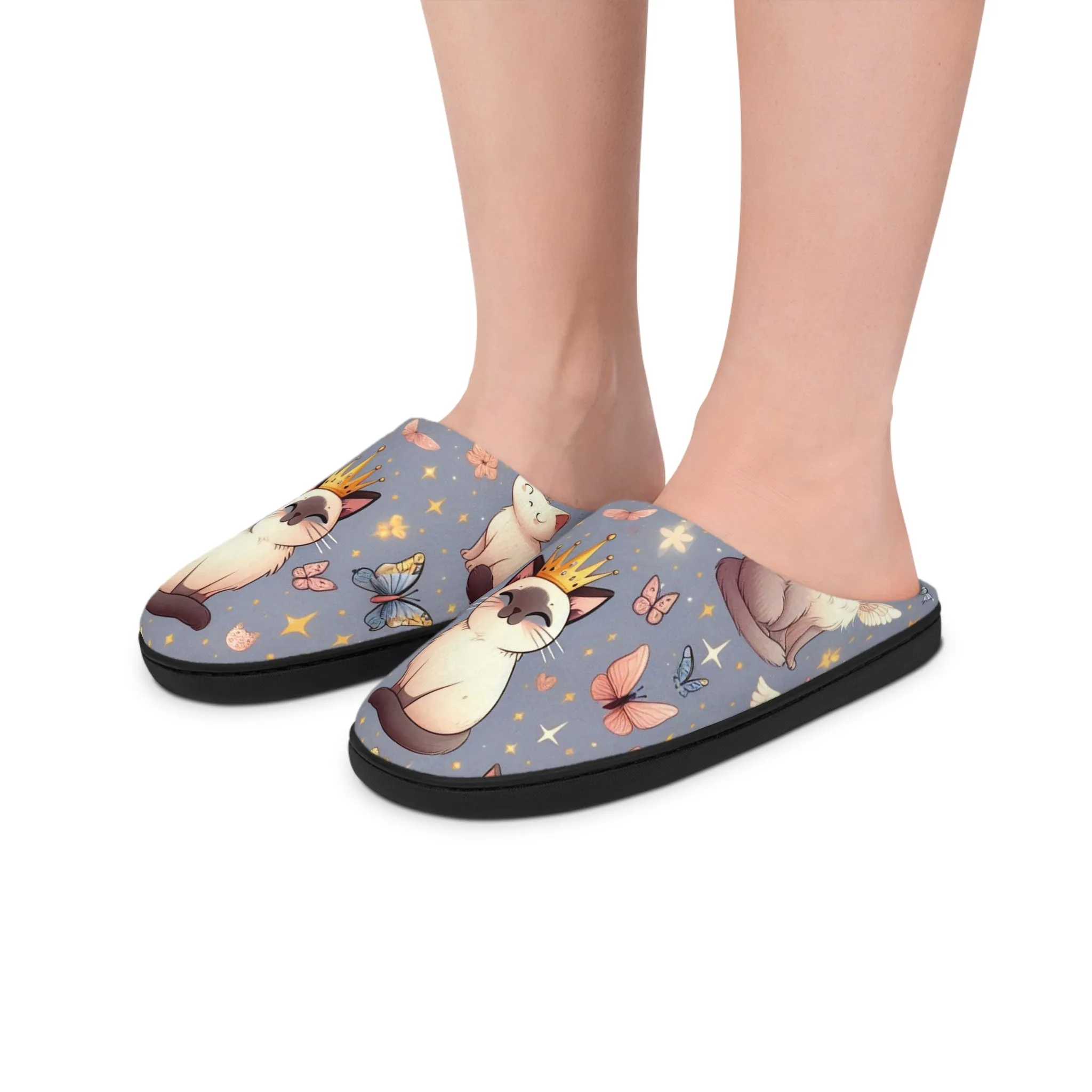 Siamese Queen - Women's Indoor Slippers