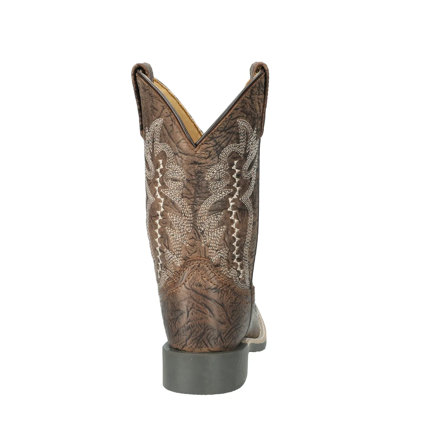 Smoky Mountain Boots Unisex Presley Brown Leather Cowboy Boots