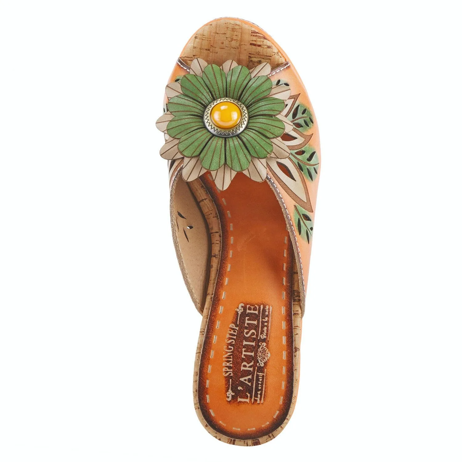 SPRING STEP L'ARTISTE BLOOM SLIDE SANDAL - FINAL SALE!