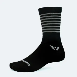 Swiftwick - Aspire Seven Stripe Gray Sock