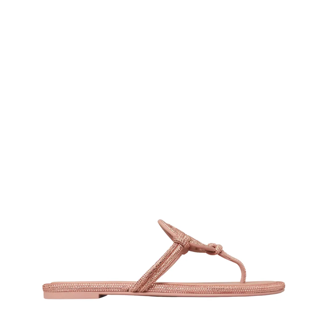 Tory Burch Miller Pavé Knotted Sandals