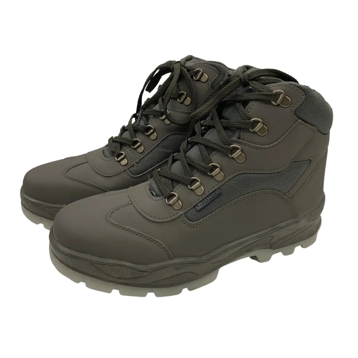 Trekking Shoes - Mid Ankle Olive / Black